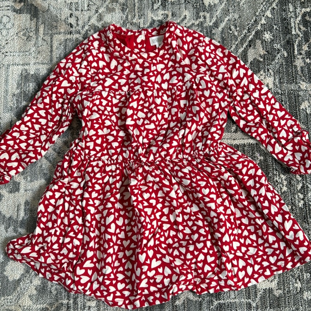 Gymboree Toddler Girl Hearts Dress - Picture 1 of 4